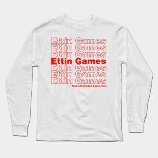 Ettin Games Shopping Bag Long Sleeve T-Shirt